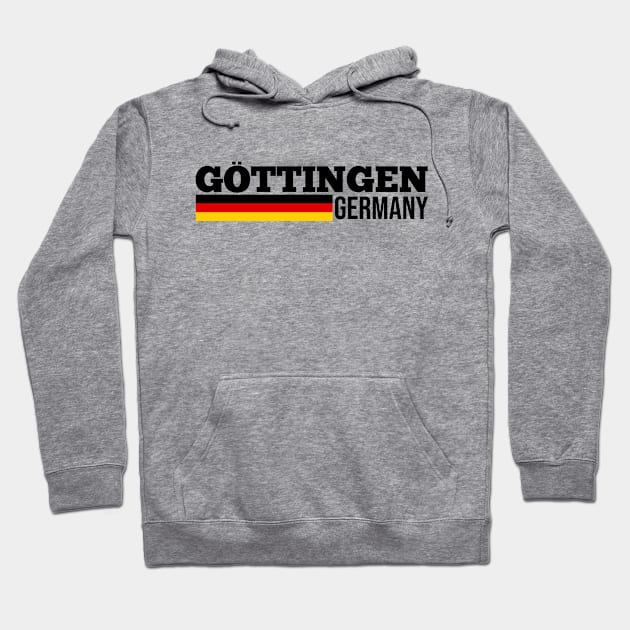 Göttingen Germany Flag Hoodie by urban-wild-prints